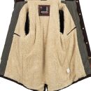 Alessandro Salvarini Herren Winterparka O280 Dunkelgrau 3XL