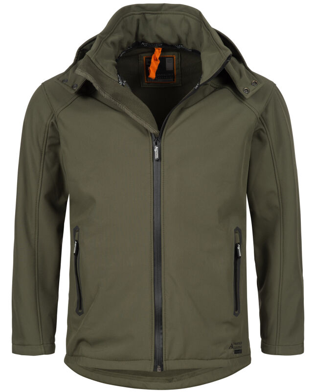 Alessandro Salvarini Herren Softshell Jacke O098 Olive L