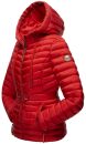 Marikoo Aniyaa Damen Jacke Steppjacke Übergangsjacke gesteppt B867 Rot-Gr.L