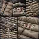 Marikoo Aniyaa Damen Jacke Steppjacke Übergangsjacke gesteppt B867 Rot-Gr.XL