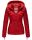 Marikoo Aniyaa Damen Jacke Steppjacke Übergangsjacke gesteppt B867 Rot-Gr.XL
