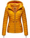 Marikoo Aniyaa Damen Jacke Steppjacke Übergangsjacke gesteppt B867 Gelb-Gr.S