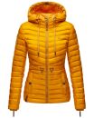Marikoo Aniyaa Damen Jacke Steppjacke Übergangsjacke gesteppt B867 Gelb-Gr.S