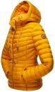 Marikoo Aniyaa Damen Jacke Steppjacke Übergangsjacke gesteppt B867 Gelb-Gr.S