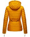 Marikoo Aniyaa Damen Jacke Steppjacke Übergangsjacke gesteppt B867 Gelb-Gr.S