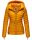 Marikoo Aniyaa Damen Jacke Steppjacke Übergangsjacke gesteppt B867 Gelb-Gr.S