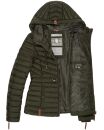 Marikoo Aniyaa Damen Jacke Steppjacke Übergangsjacke gesteppt B867 Olive-Gr.XS
