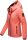 Marikoo Erdbeere Designer Damen Winter leicht gefüttert mit Kapuze B659 Rosa-Coral Größe XS - Gr. 34