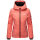 Marikoo Erdbeere Designer Damen Winter leicht gefüttert mit Kapuze B659 Rosa-Coral Größe XXL - Gr. 44