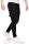 Alessandro Salvarini Herren Jogging Cargo Hose O271 Schwarz L