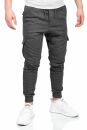 Alessandro Salvarini Herren Jogging Cargo Hose O271...