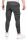 Alessandro Salvarini Herren Jogging Cargo Hose O271 Dunkelgrau L