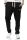 Alessandro Salvarini Herren Jogging Sport Hose Fitness Jogger Jogginghose O273 Schwarz