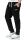 Alessandro Salvarini Herren Jogging Sport Hose Fitness Jogger Jogginghose O273 Schwarz
