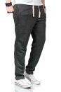 Alessandro Salvarini Herren Jogging Sport Hose Fitness Jogger Jogginghose O273 Anthrazit 3XL