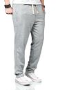 Alessandro Salvarini Herren Jogging Sport Hose Fitness Jogger Jogginghose O273 Grau S