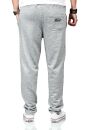 Alessandro Salvarini Herren Jogging Sport Hose Fitness Jogger Jogginghose O273 Grau S