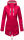 Marikoo Zimtzicke Damen Outdoor Softshell Jacke lang  B614 Fuchsia Größe S - Gr. 36