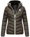 Navahoo Elva leichte Damen Stepp Jacke B675 Anthrazit...