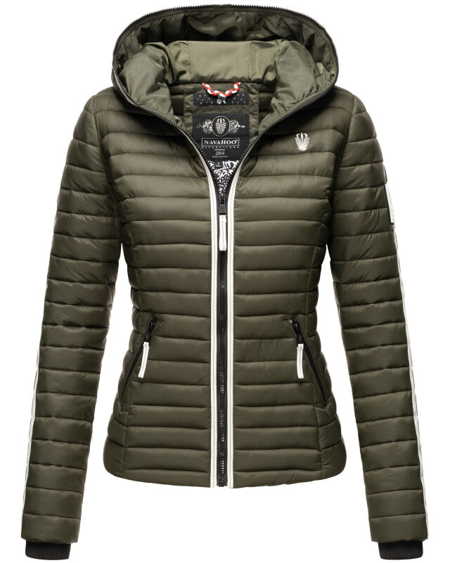 Navahoo Kimuk Princess leichte Damen Steppjacke B811 Olive Größe S - Gr. 36