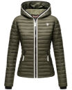 Navahoo Kimuk Princess leichte Damen Steppjacke B811 Olive Größe S - Gr. 36