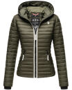 Navahoo Kimuk Princess leichte Damen Steppjacke B811 Olive Größe M - Gr. 38