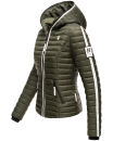 Navahoo Kimuk Princess leichte Damen Steppjacke B811 Olive Größe XXXL - Gr. 46
