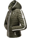 Navahoo Kimuk Princess leichte Damen Steppjacke B811 Olive Größe XXXL - Gr. 46