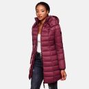 Marikoo Abendsternchen Damen Winter Jacke gesteppt B603 Bordeaux-Größe S - Gr. 36