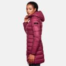 Marikoo Abendsternchen Damen Winter Jacke gesteppt B603 Bordeaux-Größe S - Gr. 36