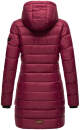 Marikoo Abendsternchen Damen Winter Jacke gesteppt B603 Bordeaux Größe S - Gr. 36