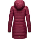 Marikoo Abendsternchen Damen Winter Jacke gesteppt B603 Bordeaux-Größe S - Gr. 36
