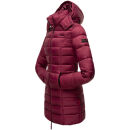 Marikoo Abendsternchen Damen Winter Jacke gesteppt B603 Bordeaux-Größe S - Gr. 36
