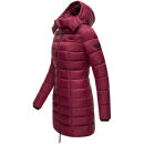 Marikoo Abendsternchen Damen Winter Jacke gesteppt B603 Bordeaux-Größe M - Gr. 38