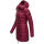 Marikoo Abendsternchen Damen Winter Jacke gesteppt B603 Bordeaux-Größe M - Gr. 38