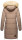 Navahoo Halina Damen Winter Steppmantel mit Kunstfell B803 Taupe Größe S - Gr. 36
