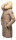 Navahoo Halina Damen Winter Steppmantel mit Kunstfell B803 Taupe Größe S - Gr. 36