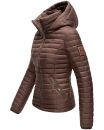 Marikoo Löwenbaby leichte Damen Steppjacke B839 Schoko Größe M - Gr. 38