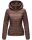 Marikoo Löwenbaby leichte Damen Steppjacke B839 Schoko Größe M - Gr. 38