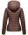 Marikoo Löwenbaby leichte Damen Steppjacke B839 Schoko Größe M - Gr. 38