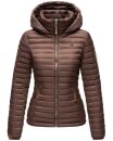 Marikoo Löwenbaby leichte Damen Steppjacke B839 Schoko Größe XL - Gr. 42
