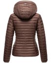 Marikoo Löwenbaby leichte Damen Steppjacke B839 Schoko Größe XL - Gr. 42
