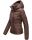 Marikoo Löwenbaby leichte Damen Steppjacke B839 Schoko Größe XL - Gr. 42