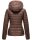 Marikoo Löwenbaby leichte Damen Steppjacke B839 Schoko Größe XL - Gr. 42