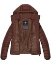 Navahoo Lulana Damen Steppjacke Übergangsjacke B650 Schoko Größe XS - Gr. 34