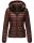 Navahoo Lulana Damen Steppjacke Übergangsjacke B650 Schoko Größe XS - Gr. 34