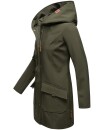 Marikoo Mayleen Damen Softshell Jacke mit Kapuze B856 Olive-Gr.3XL
