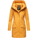 Marikoo Mayleen Damen Softshell Jacke mit Kapuze B856 Yellow-Gr.M