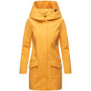 Marikoo Mayleen Damen Softshell Jacke mit Kapuze B856 Yellow-Gr.XXL