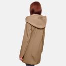 Marikoo Mayleen Damen Softshell Jacke mit Kapuze B856 Taupe-Gr.XS